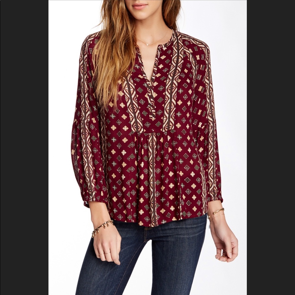 Lucky Brand Boho Top